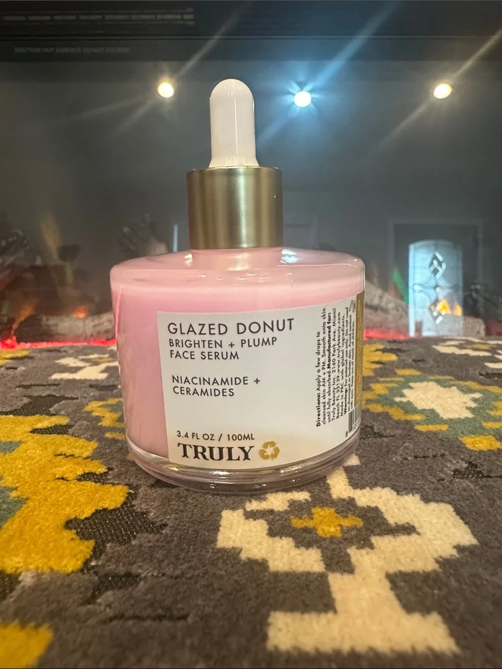 TRULY Glazed Donut Brighten + Plump Face Serum